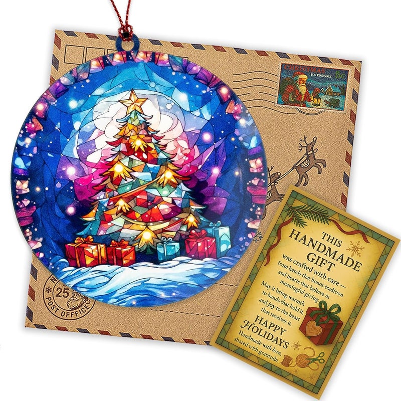 NELXI Tree of Life Gifts for Women, Christmas Ornaments 2025, Decorative Hanging Ornaments, Unique Tree of Life Christmas Decoration, Beautiful Holiday Ornament for Tree, Gift Idea for Women, Home Décor - Image 2